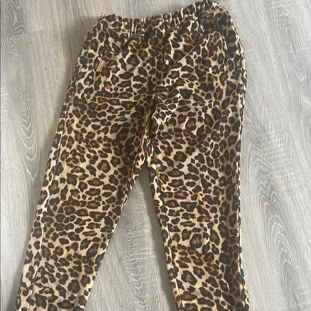 H&M Leopard Print pants